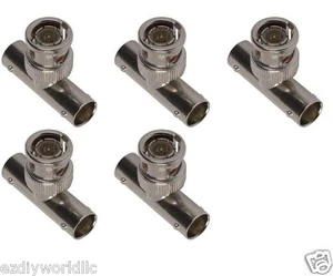 100PCS  BNC T Connector 1 BNC Male to 2 BNC Female, Video Splitter Adapter - Bild 1 von 1