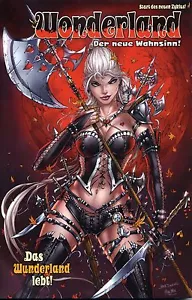 WONDERLAND #1 VARIANT tedesco LA NUOVA FOLLIA Grimm Fairy Tales WUNDERLAND - Foto 1 di 1