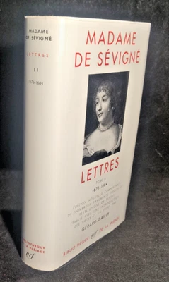 MADAME DE SEVIGNE - Lettres - Tome 2 - nrf - Bibliotheque de La PLEIADE - 1960 - Photo 1/4