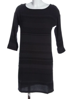 ICHI Vestido de manga larga Mujeres Vestido Talla EU 36 negro-gris claro - Imagen 1 de 4