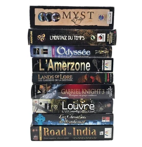 Konvolut 9 Big Box PC Spiele - Französisch PAL - Abenteuer & Reflexion - Bild 1 von 7