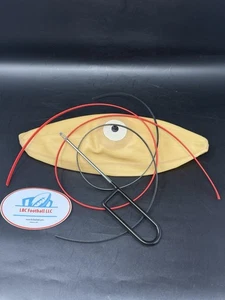 JUNIOR /YOUTH SIZE Latex Football Bladder + RED Tacky Diamond Lace + Lace Tool - Picture 1 of 4