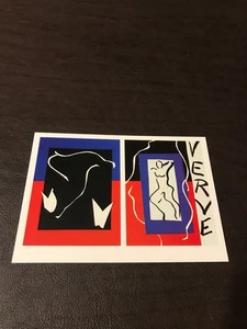 UNPOSTED ART 4 X 6 POSTCARD - HENRI MATISSE - PAPER CUT-OUTS - Picture 1 of 2