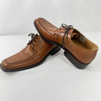 Bachrach Hombres Cuero Zapatos de Vestir Oxford Con Cordones Talla 13 Marrón Carmelo 8918 España Foto 1 de 4