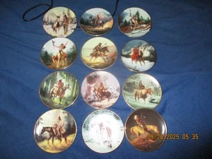 1997 LIMITED EDITION HAMILTON COLLECTION "MYSTIC WARRIORS  COLLECTION" PLATES - Picture 1 of 4