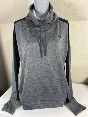 Sudadera Under Armour Cuello Capucha Mujer Talla XL Gris Logo Bolsillos Atletismo Foto 1 de 4