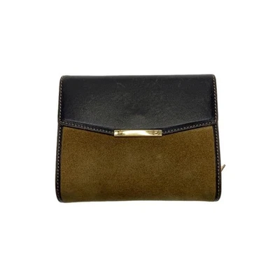 Usado LOEWE◆Cartera/Gamuza Plegable/BRW/Damas Foto 1 de 4