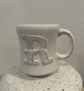 Taza de café Hallmark Stephen Carter con monograma letra “R”. - Imagen 1 de 7