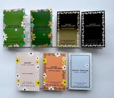 Marc Jacobs Daisy парфюмерная коллекция 7 шт пробник флакон спрей комплект - Изображение 1 из 2