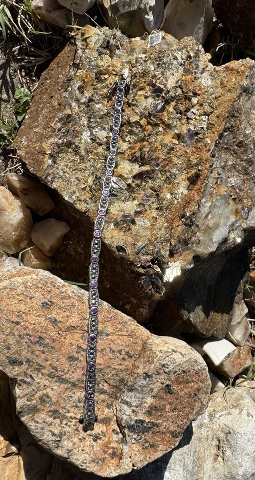 925 Stamped Bracelet  - Image 1 of 4