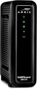 ARRIS SBG10 Surfboard Dual-Band Home Cable Modem Router Combo AC1600 - Black - Picture 1 of 11
