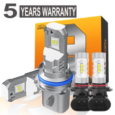 For Mercury Mountaineer Sport Utility 1999-2001 LED Headlight Fog Light Bulbs 4x - Image 1 of 4