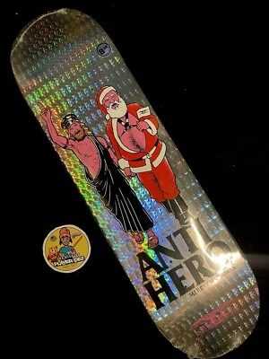 SUPER RARO Pride And Joy AntiHero tabla de skate Brian Anderson Jeff Grosso Foto 1 de 4