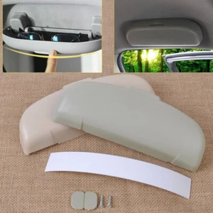 1x Car Sunglasses Holder Glasses Case Storage Box Decor Car Interior Accessories - Imagen 1 de 12