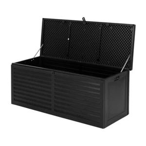 Gardeon Outdoor Storage Box 390L Container Lockable Toy Tools Shed Deck Garden - Picture 1 of 7