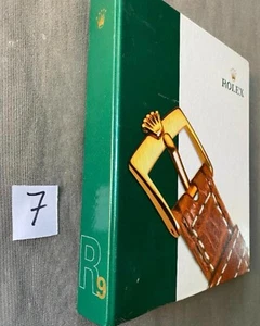 Original ROLEX Catalog R9 Official Dealer Vintage Watchmaker - Imagen 1 de 10
