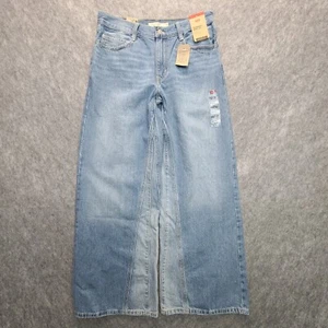 Levi's '94 Baggy Wide Leg Jeans Women's 28x31 Blue Skater Punk Hipster Y2K Boho - Picture 1 of 12