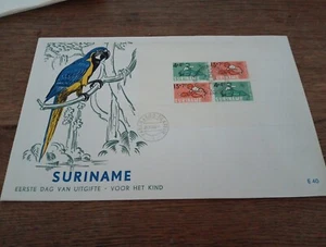 FRANCOBOLLI SURINAME / PRIMO GIORNO DI EMISSIONE 1965 - Foto 1 di 1
