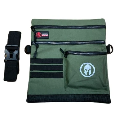 ALL METAL DETECTION / COIN POD Heavy Duty Metal Detecting Canvas finds pouch By All Metal Detection/Coin Pod