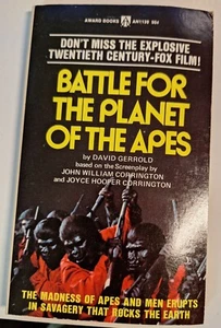 Battle For The Planet Of The Apes: 1973 Award Books Paperback by David Gerrold - Picture 1 of 2