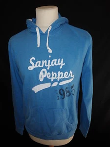 Sweat à capuche Sanjay Pepper Bleu Taille M à - 43% - Imagen 1 de 3