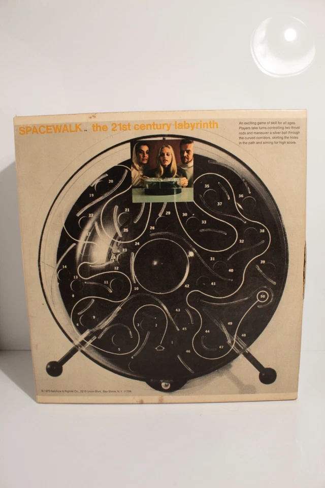 Spacewalk The 21st Century Labyrinth Game 1970 Selchow & Righter Co. England - Image 1 of 4