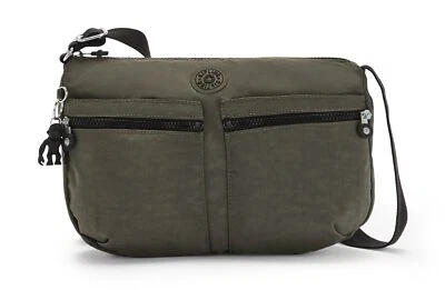 kipling Basic Eyes Wide Open Izellah Medium Shoulderbag Umhängetasche Green Moss - Bild 1 von 4