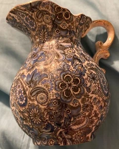 Jarra floral Norcrest azul cachemir hecha en Japón - Imagen 1 de 10