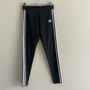 Adidas Aero Girl’s Black Legging Taille Sz XL 16 - Picture 1 of 10