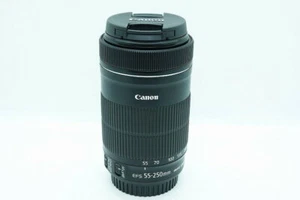 Used Canon EF Mount Lens APS-C EF-S 55-250mm F4-5.6 IS STM From Japan - Picture 1 of 10