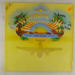 2X 12" LP Vinyl Wishbone Ash Live Dates - A245 H19 - Picture 1 of 3