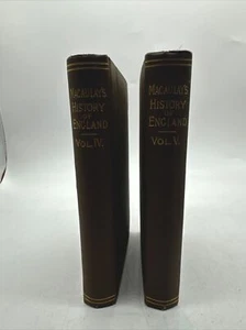 Macaulay's History of England Volumes IV-V Hardcover - Bild 1 von 11
