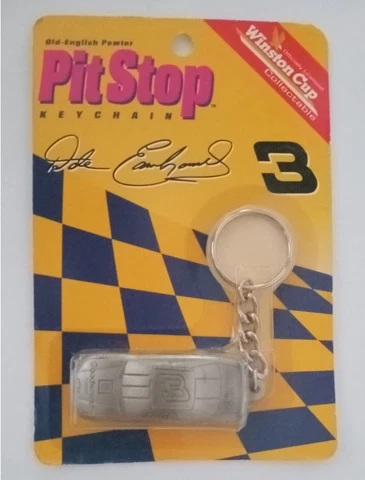 Dale Earnhardt 1995 Action PIT STOP #3 Pewter Keychain Cover