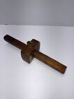 Antique Wood Marking Mortise Gauge with Marking Scribe BRASS Knob