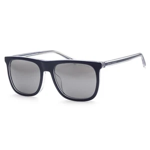 Armani Exchange Sunglasses AX4102SF 83206G Crystal Blue/Silver Grey Lens 57mm - Picture 1 of 4