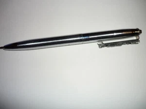 Vintage WMAK Radio Station Promotional Ink Pen Microphone on Clip Lobelville, TN - Picture 1 of 7