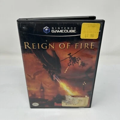 Reign of Fire (Nintendo GameCube, 2002) No Manual - Tested - Image 1 of 4