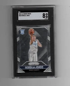 2015-16 Panini Prizm Nikola Jokic Rookie Card #335. SGC graded NM-MT 8 - Picture 1 of 2