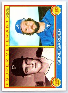 1983 O-Pee-Chee Gene Garber Pittsburgh Pirates / Atlanta Braves #256 - Picture 1 of 2