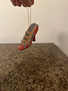 Ashton Drake Miniature Collectible Heirloom Shoe Sassy Cabaret Ornament - Picture 1 of 9