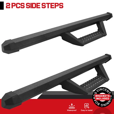 Fit 99-16 FORD F-250 F350 Regular Cab 3" Running Board Side Step Nerf Bar BCKA - Image 1 of 4