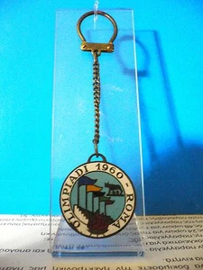 1960 Olympic Games Rome ORIGINAL OLIMPIADI 1960 ROMA Keychain VERY RARE!! - Picture 1 of 6