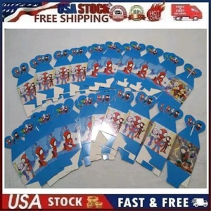 Spidey & Friends Treat Favor Boxes Party Supplies Birthday 18 Count  - Picture 1 of 10