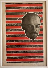 Senkin (russ.  1894 - 1963) - orig. Buchdruck einer Fotomontage/Avantgarde 1924
