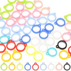 Trendy Colorful Lanyard Rope Strap Pen - 50Pcs Creative Silicone Rope Hanging