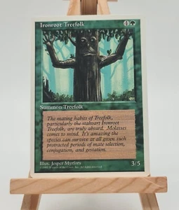 Ironroot Treefolk Fourth Edition (4ED) Magic EN (Baumvolk der Eisenwurzler)    - Bild 1 von 2