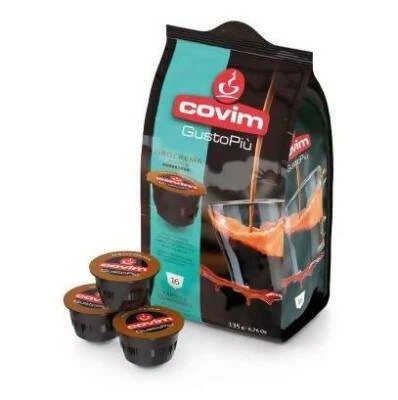 128 CAPSULE CIALDE CAFFE COVIM OROCREMA COMPATIBILI NESCAFE DOLCE GUSTO