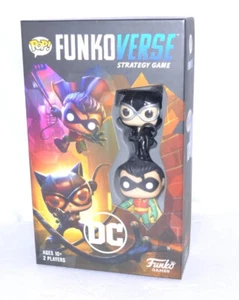 Funkoverse DC Comics The Strategy Game Pop Game Figures Cat Woman & Robin - Picture 1 of 12