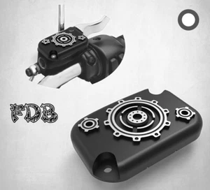 Fit H-D 2009-13 TRIKE Smashing Gear Contrast Cut Front Master Cylinder Cover - Picture 1 of 8