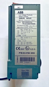 ABB INSUM/ MCU2A02V2-4/1SCA022657R9090 MOTOR CONTROL UNIT - Picture 1 of 6